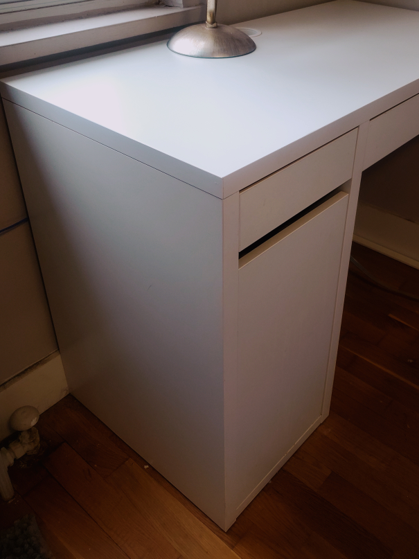 white ikea desk - photo 3