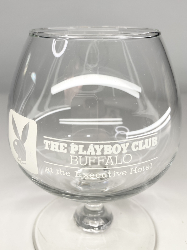 Original 1980s Playboy Club Buffalo NY Snifter