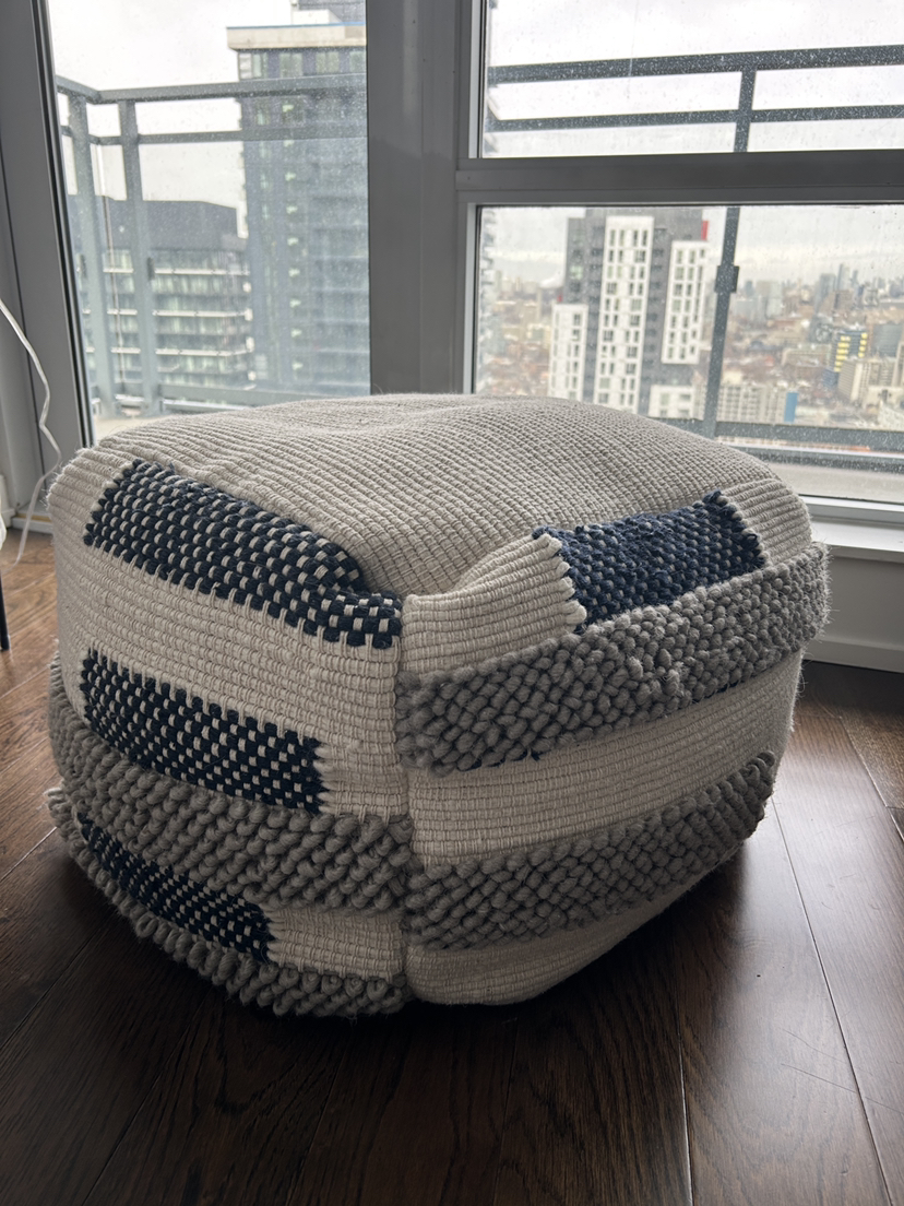 Decorative Bean Bag/Foot Rest