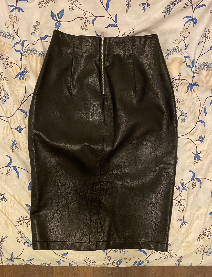 Zara leather skirt