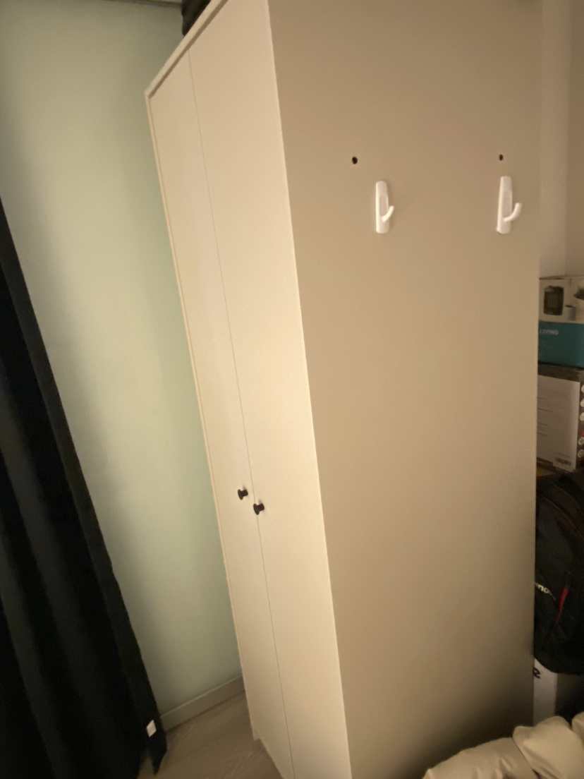 Ikea Gursken beige wardrobe with 2 doors - photo 3
