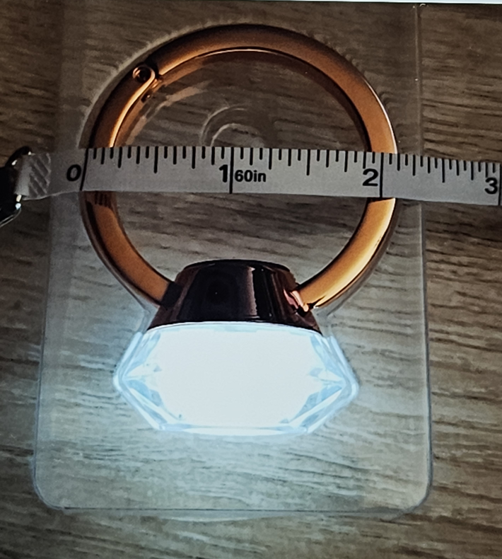 New Shine & Dine diamond ring bag holder with light - photo 5