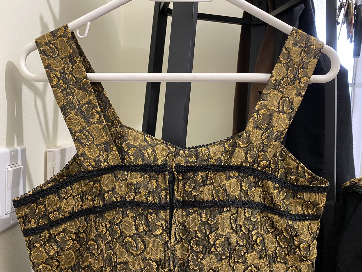 Rare 80s Vintage dress with bolero image indicator(5)