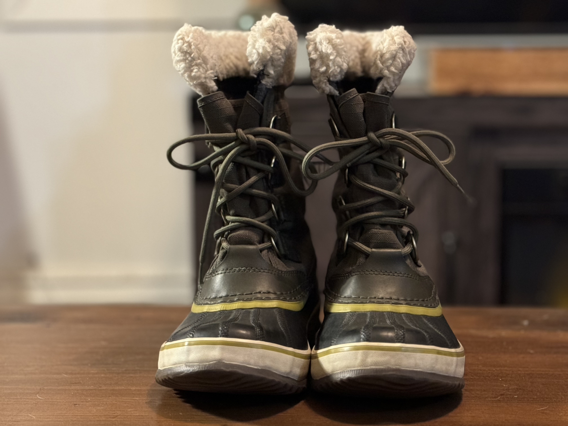 Sorel Carnival Peatmoss Womens Winter Boots Size 7 - photo 3