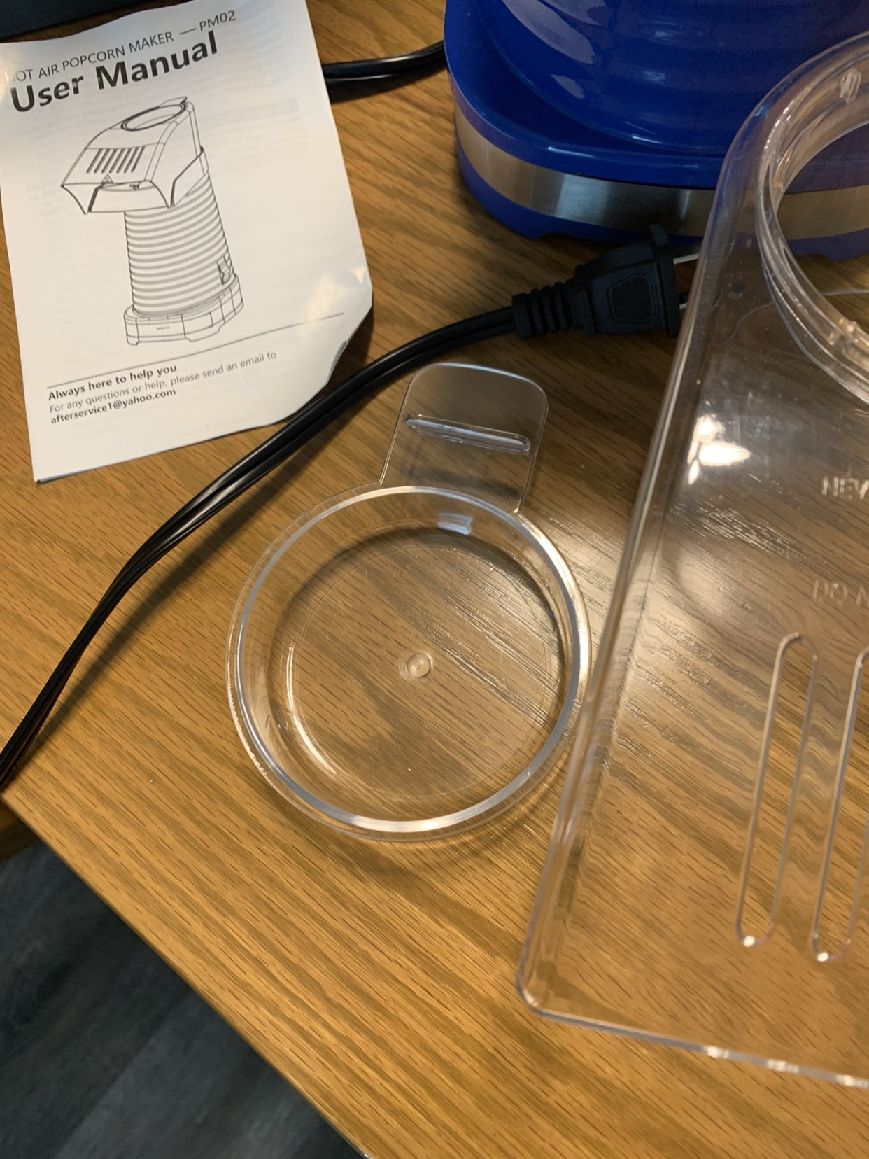 Hot air popcorn maker image indicator(7)