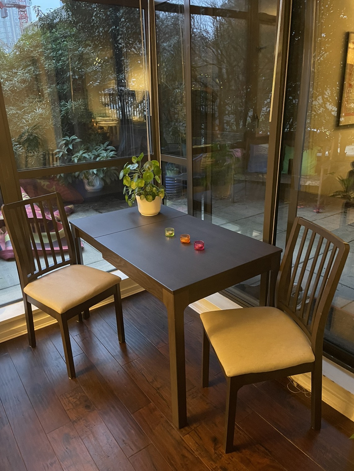 Dining Table & 2 Chairs - photo 2