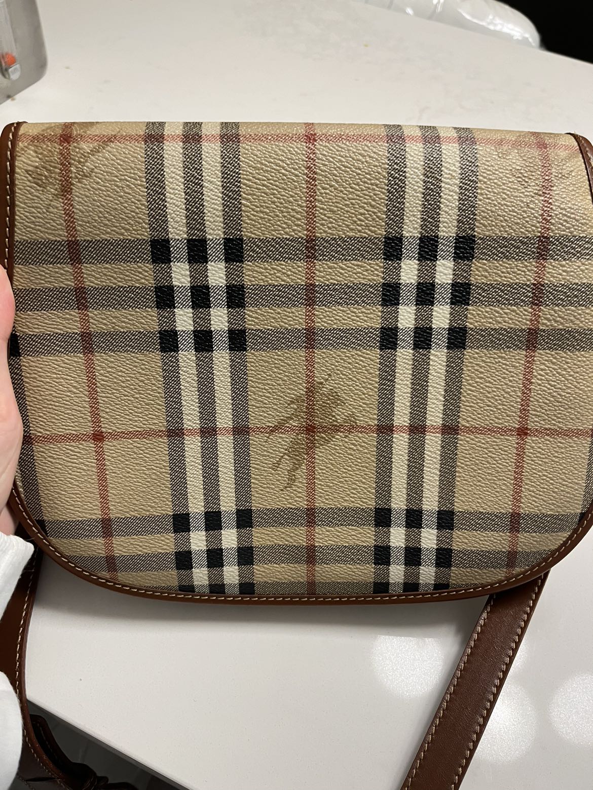 Authentic Vintage Burberry Purse thumbnail