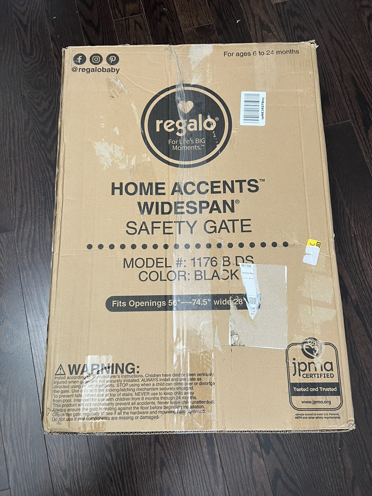 Regalo 56"-74.5" Baby Gate - photo 3