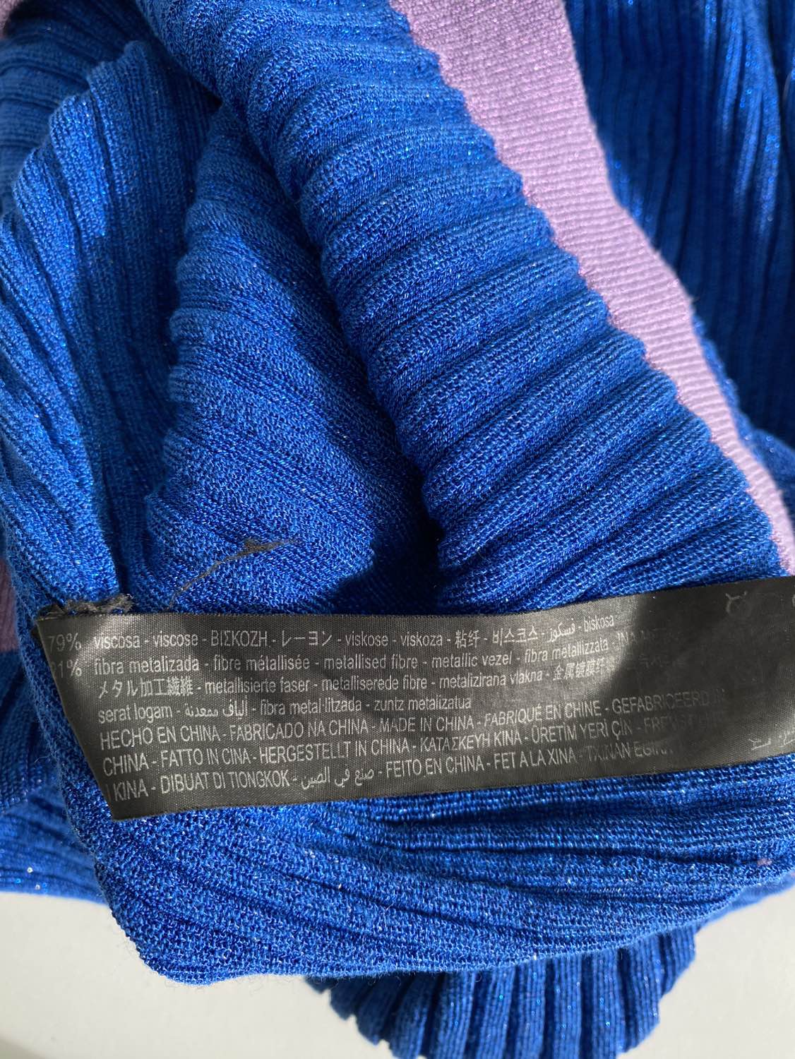 Zara Long Blue Cardigan Duster image indicator(6)