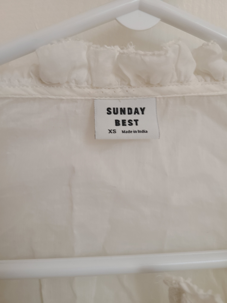 aritzia - Sunday best white top - photo 3