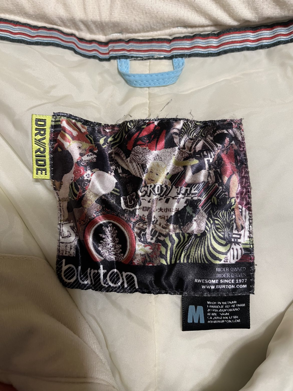 Burton girls medium snow board/ski pants thumbnail