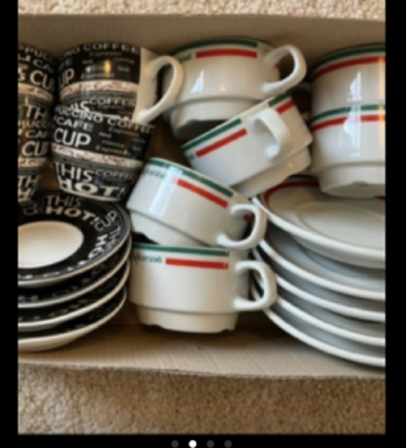 ⭐️ New - 19 pieces - Espresso Cups and Sauces - photo 2