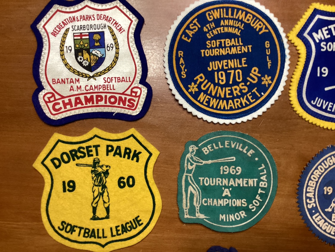 8. 1957 to 1970 MINOR SOFTBALL LEAGUES crests - photo 2