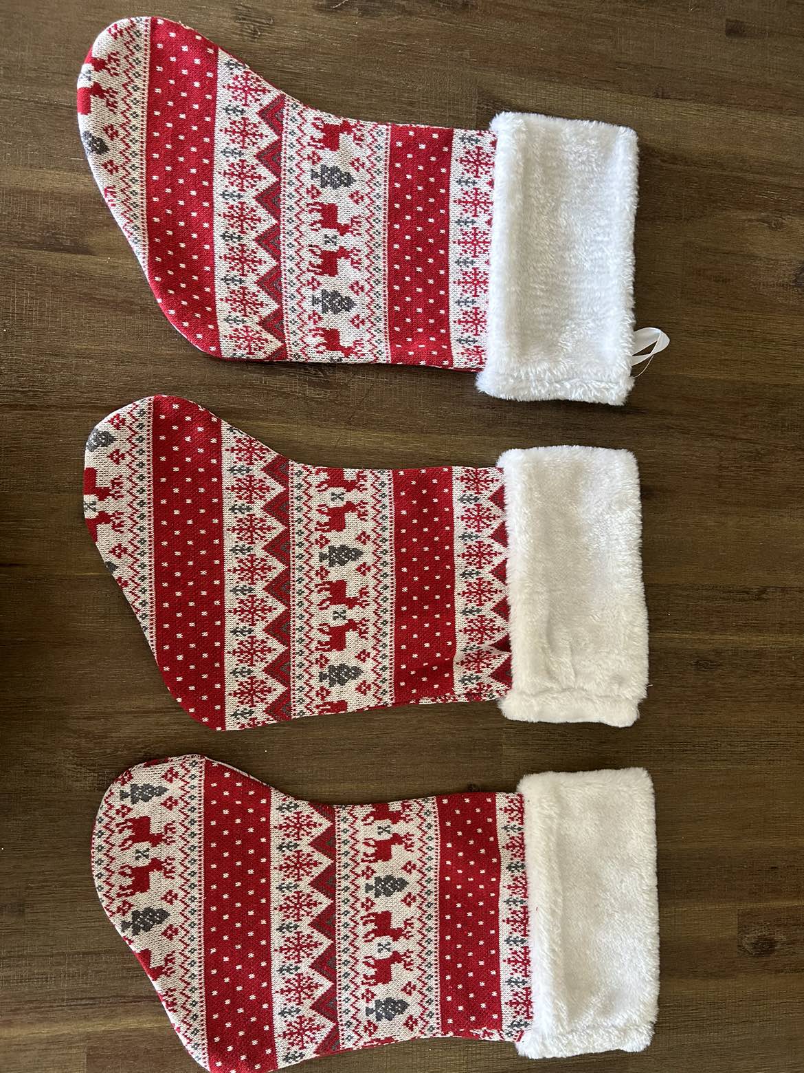 (3) Christmas Stockings for $5