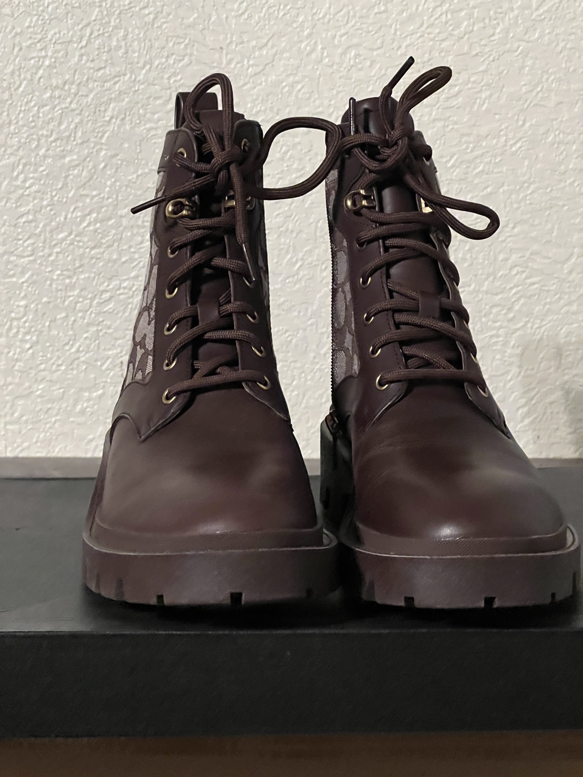 Citysole Lace Up Boot In Signature Jacquard - photo 5