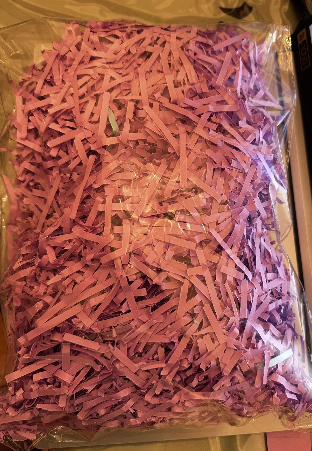 shredded paper