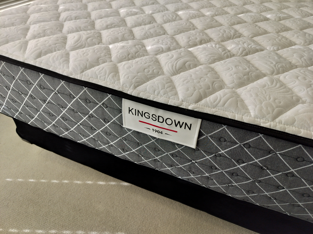 Queen Kingsdown Mattress with headboard, box spring & frame image indicator(5)