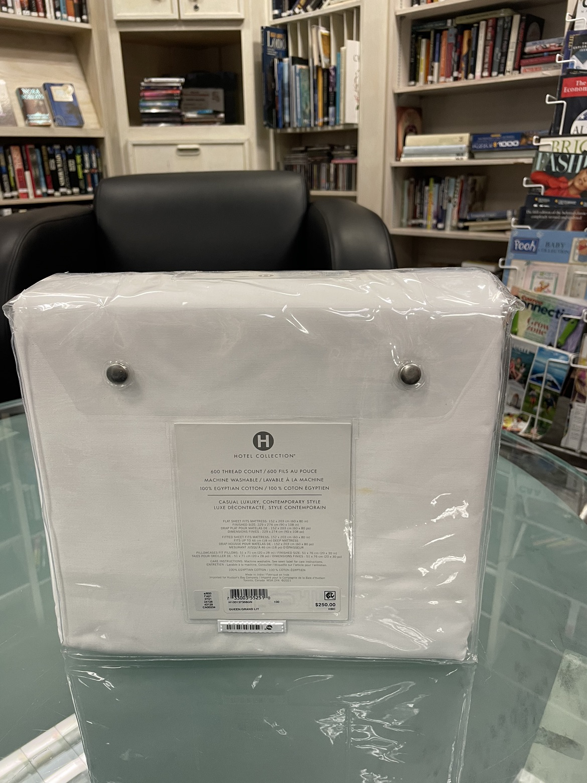 HOTEL COLLECTION QUEEN SHEET SET image indicator(2)