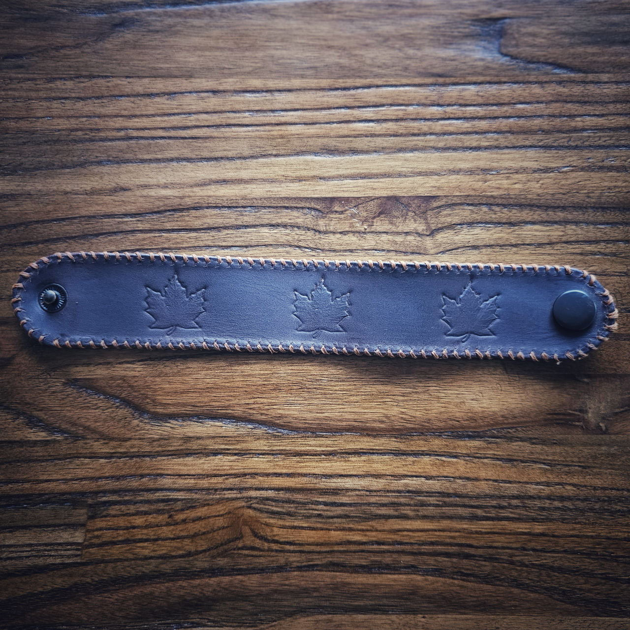 Handmade Leather Bracelet thumbnail