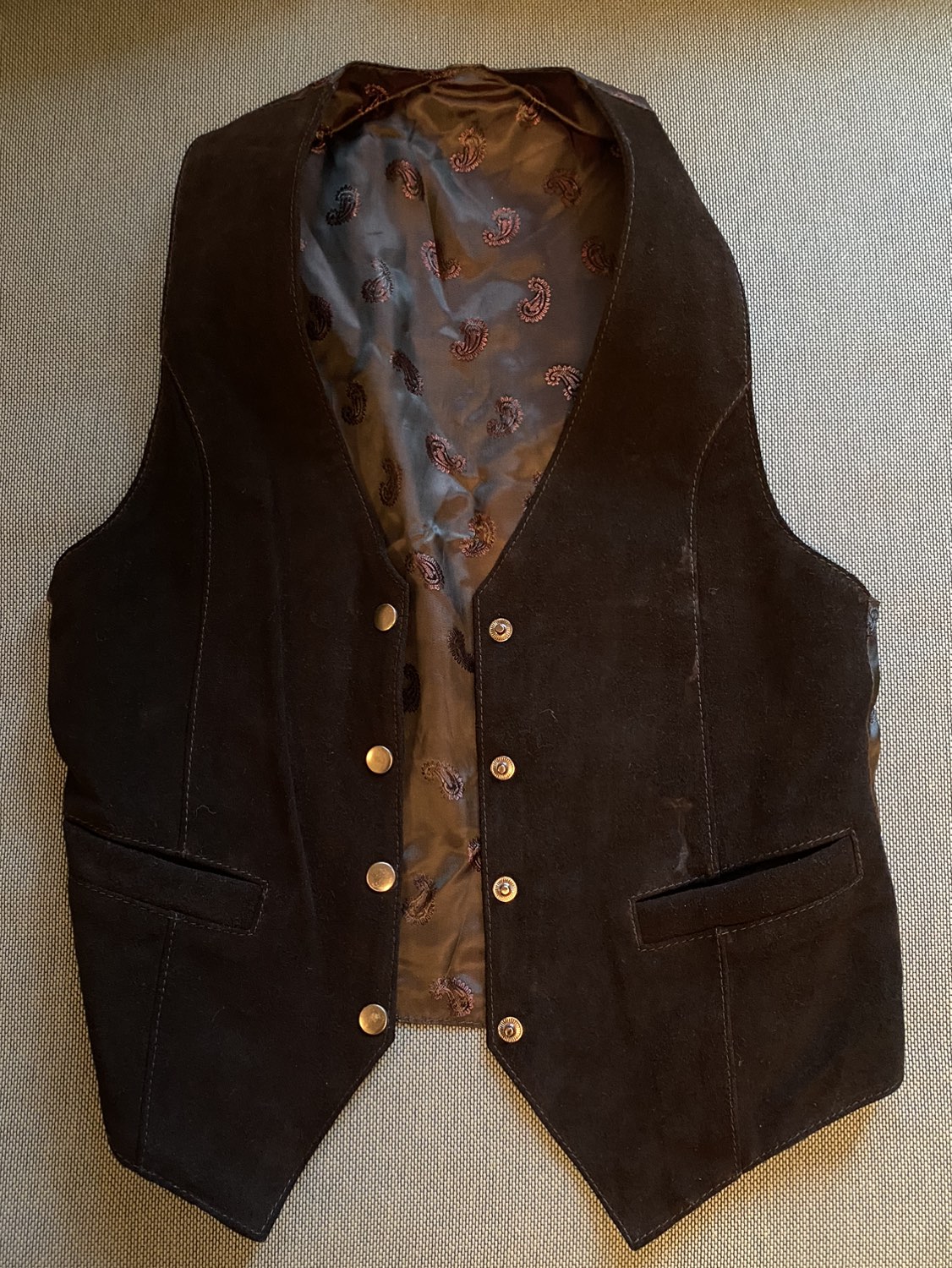 Black Suede Vest image indicator(2)