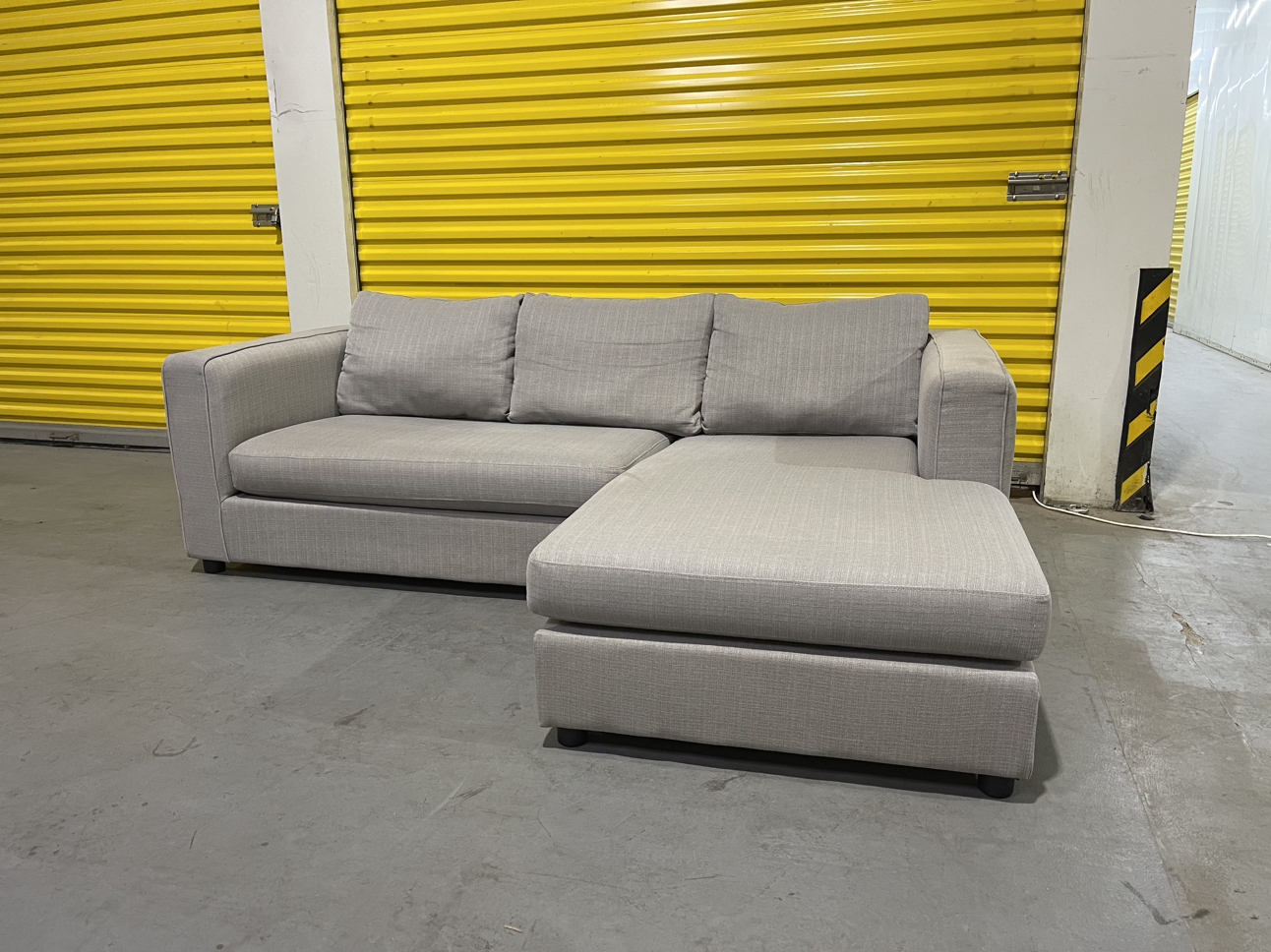 FREE DELIVERY | Modern Grey Reversible Sectional