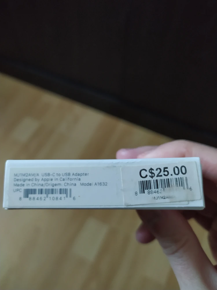 Official Apple USB-C to USB adapter - photo 3