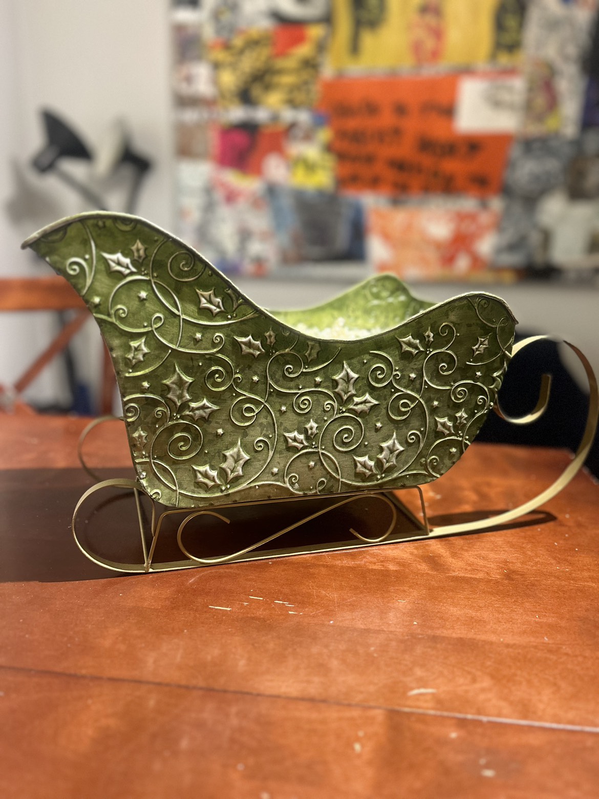 Decorative Festive Sleigh 🛷 🎄 image indicator(3)