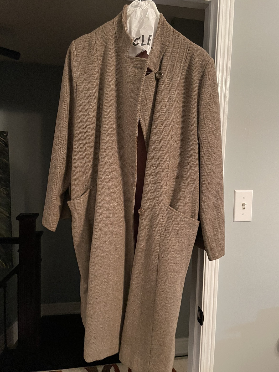 Vintage man’s longer wool jacket image indicator(2)