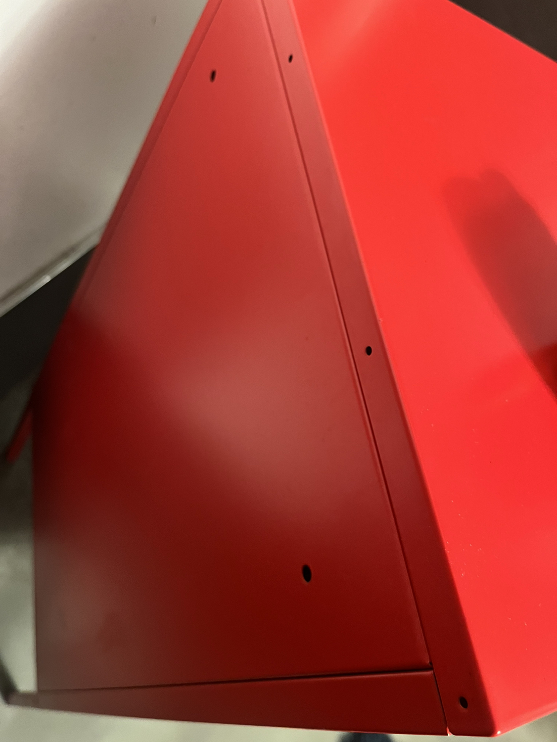 Red Storage Cabinet - photo 4