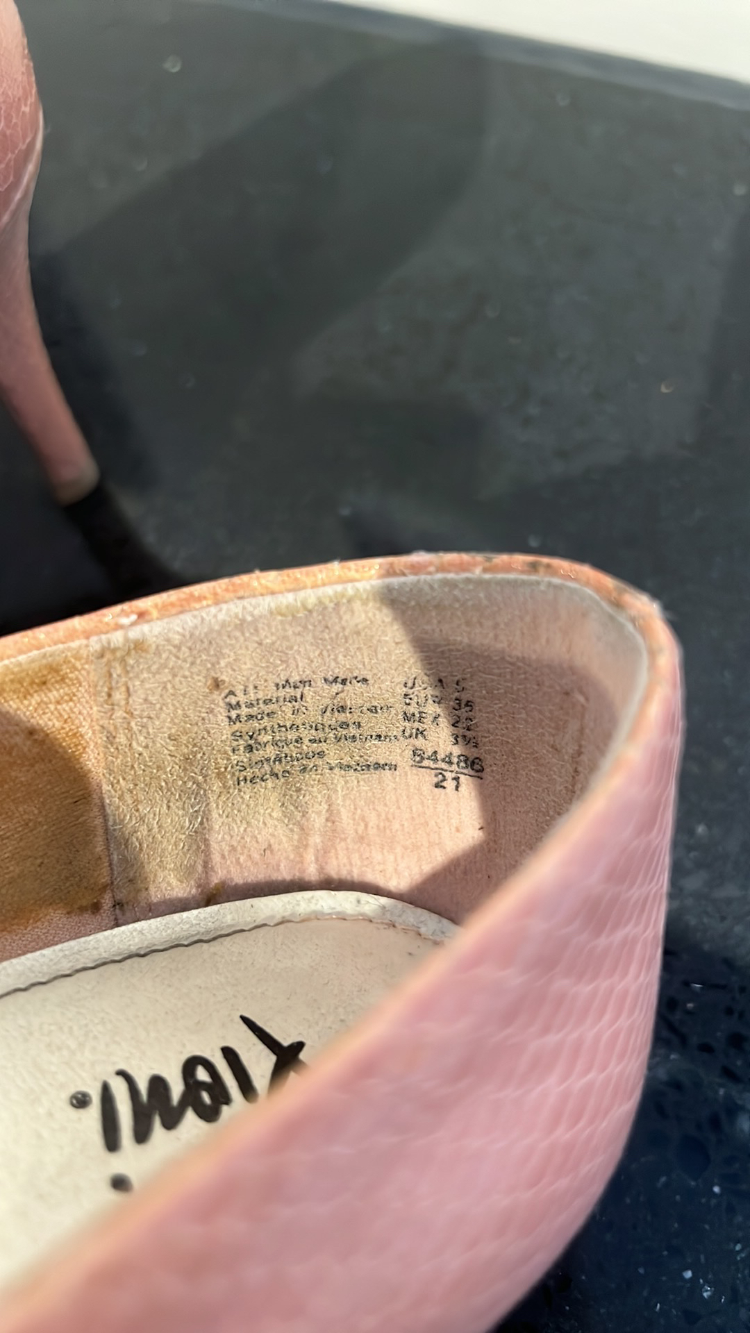 Fiomi peep toe heels size 35 image indicator(6)