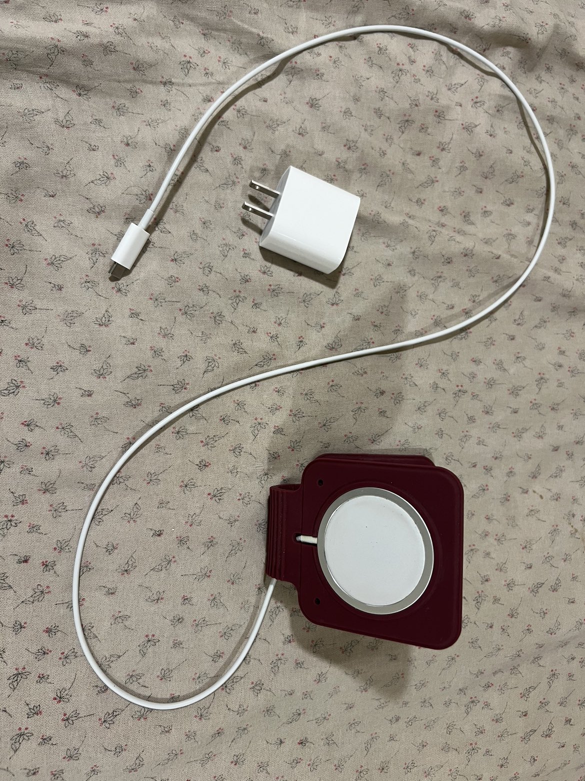 Apple magsafe charger with adapter and stand