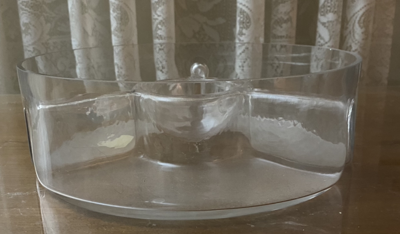Glass serving dish #freecycle image indicator(2)