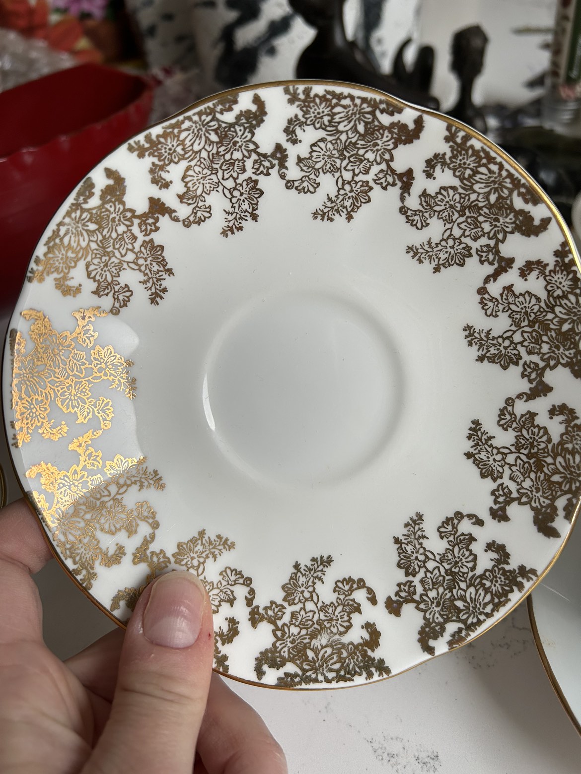 Rare Tea Cup - Queen’s Rosina image indicator(4)