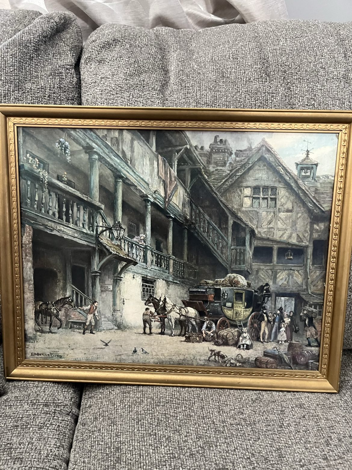 Olde times English Tudor prints