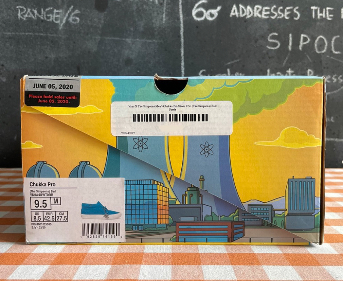 Vans - The Simpsons Chukka Pro limited edition image indicator(9)