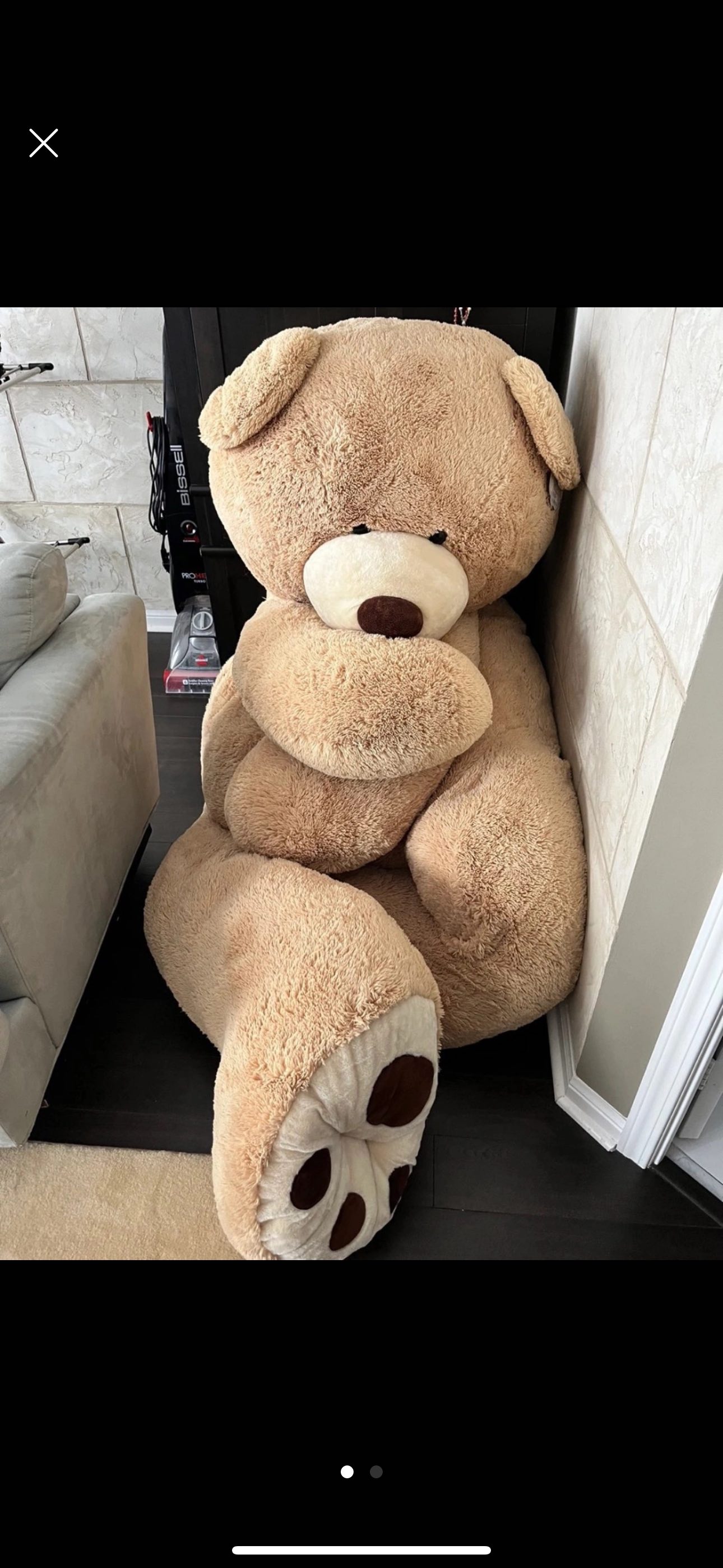 7FT BIG TEDDY BEAR thumbnail