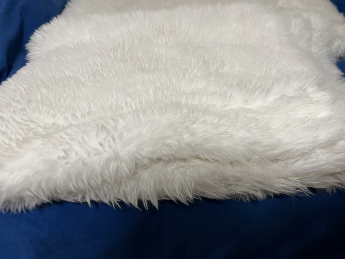 White comfy mat cut pieces - 8 pieces( 4 small and 4 medium - photo 5