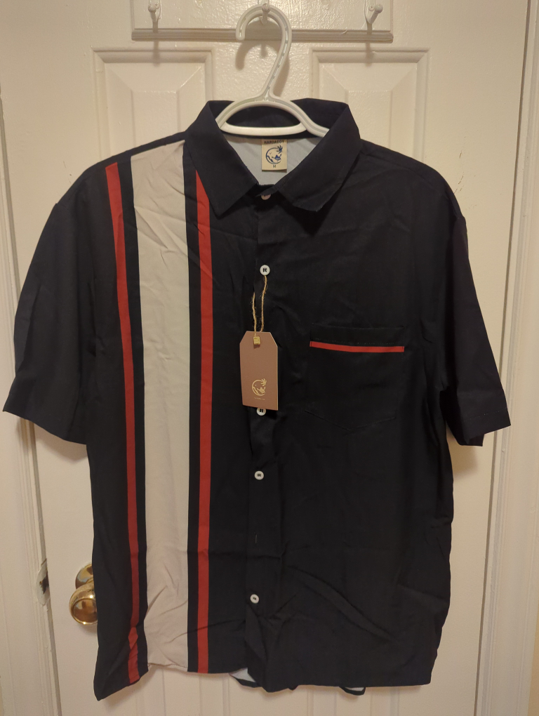 button up shirt, vintage style thumbnail