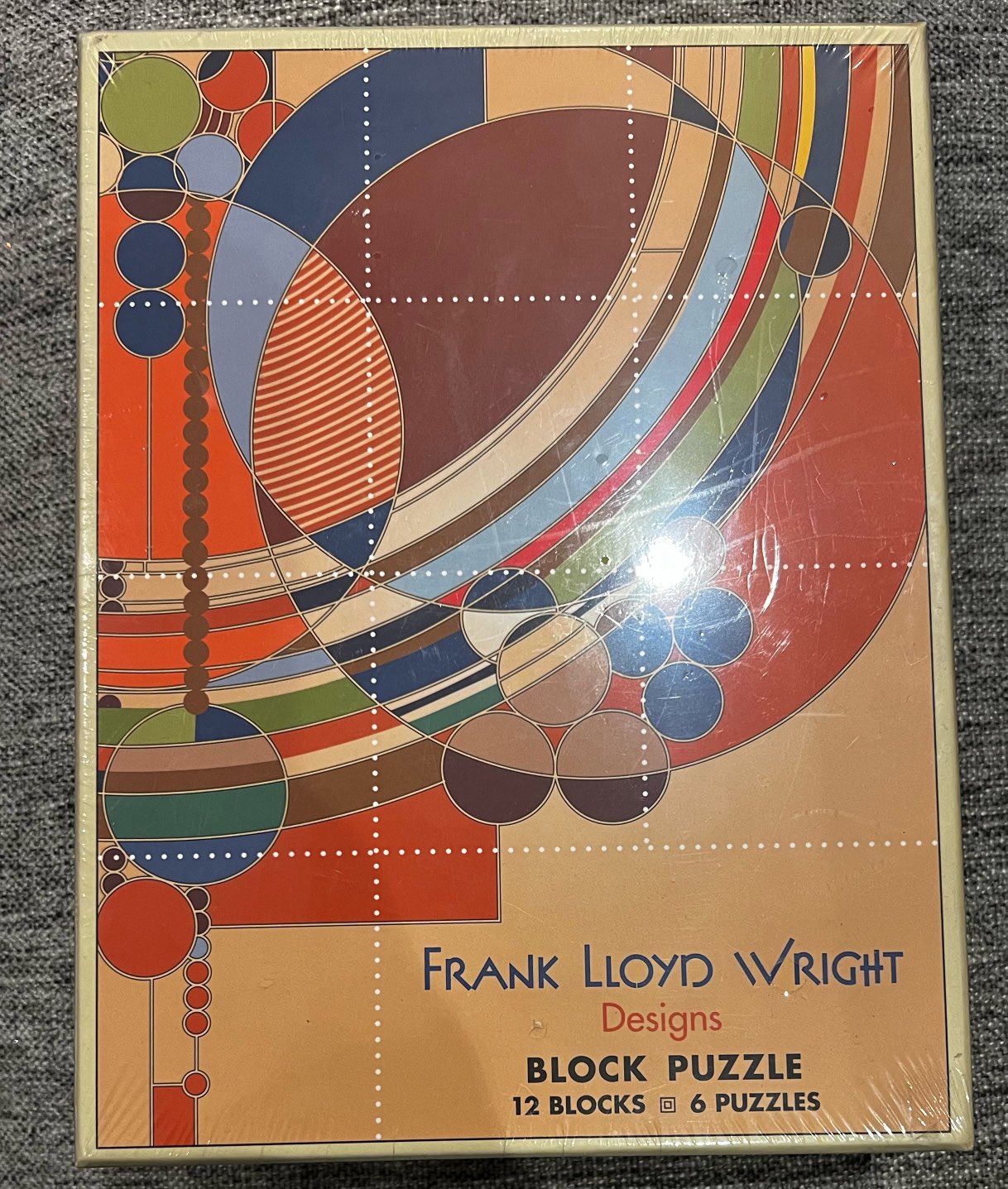 New in box Frank Lloyd Wright Designs puzzle