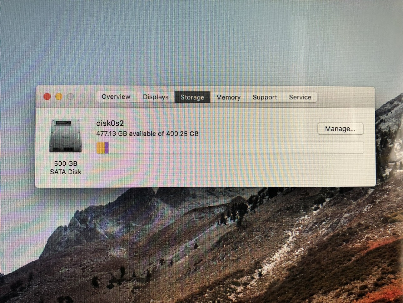 Apple iMac 21.5” 2012 model image indicator(4)