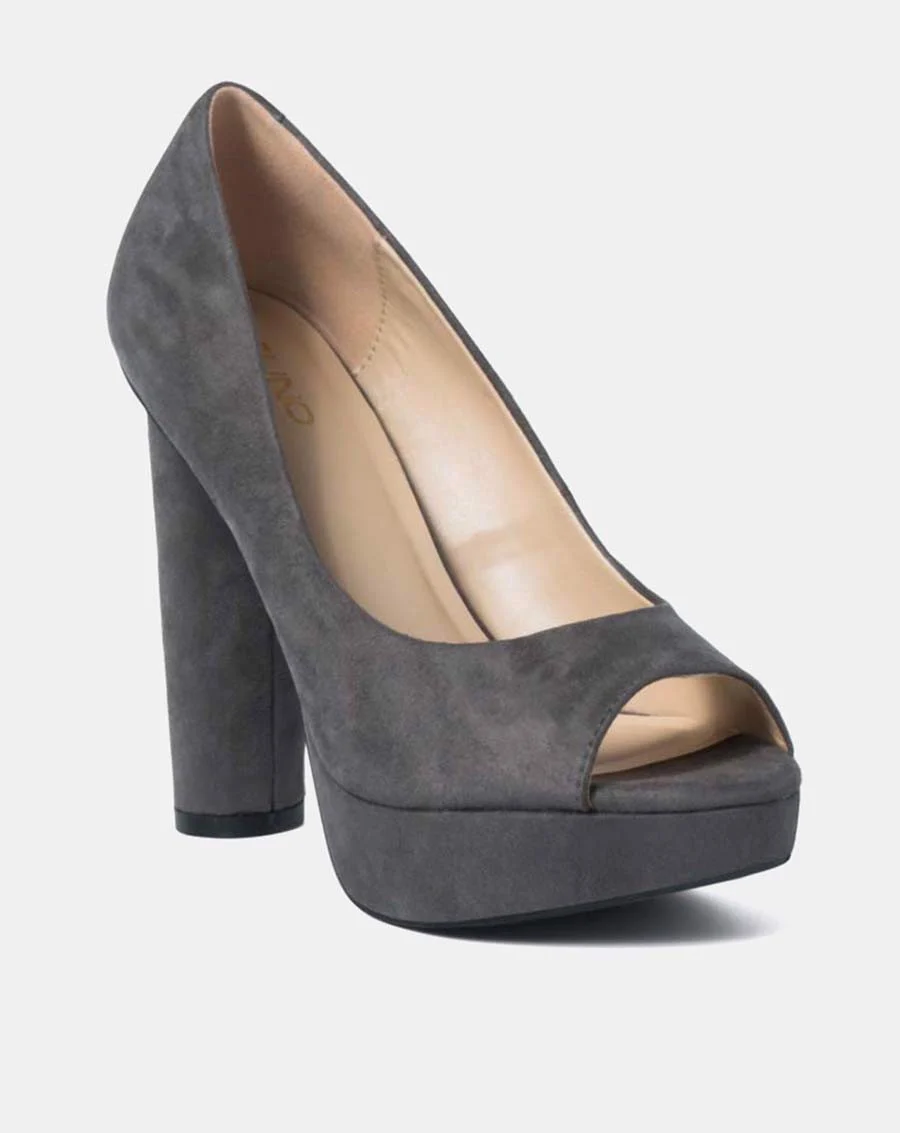 Brand new women Grey heels - photo 3