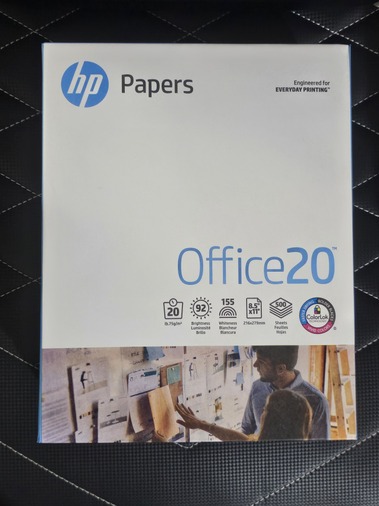 2 Stacks of Letter size HP Print Paper (500 papers/stack) thumbnail