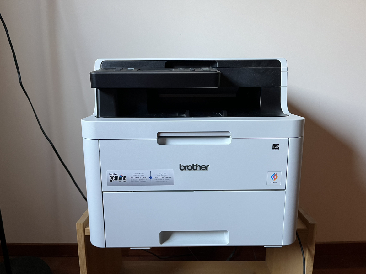 Printer with new cartridges Brother HL-L3290CDW Digital Laser