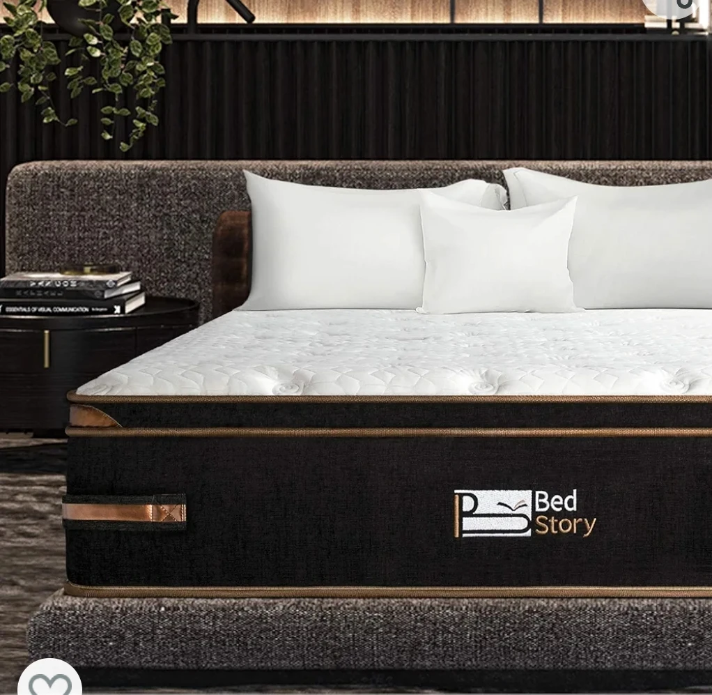 🎁 Queen hybrid mattress- Gel-infused memory foam