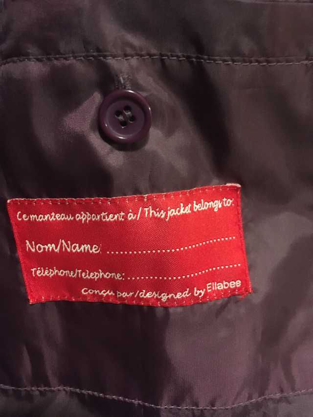 Beautiful duvet jacket with pocket for cell phone image indicator(7)