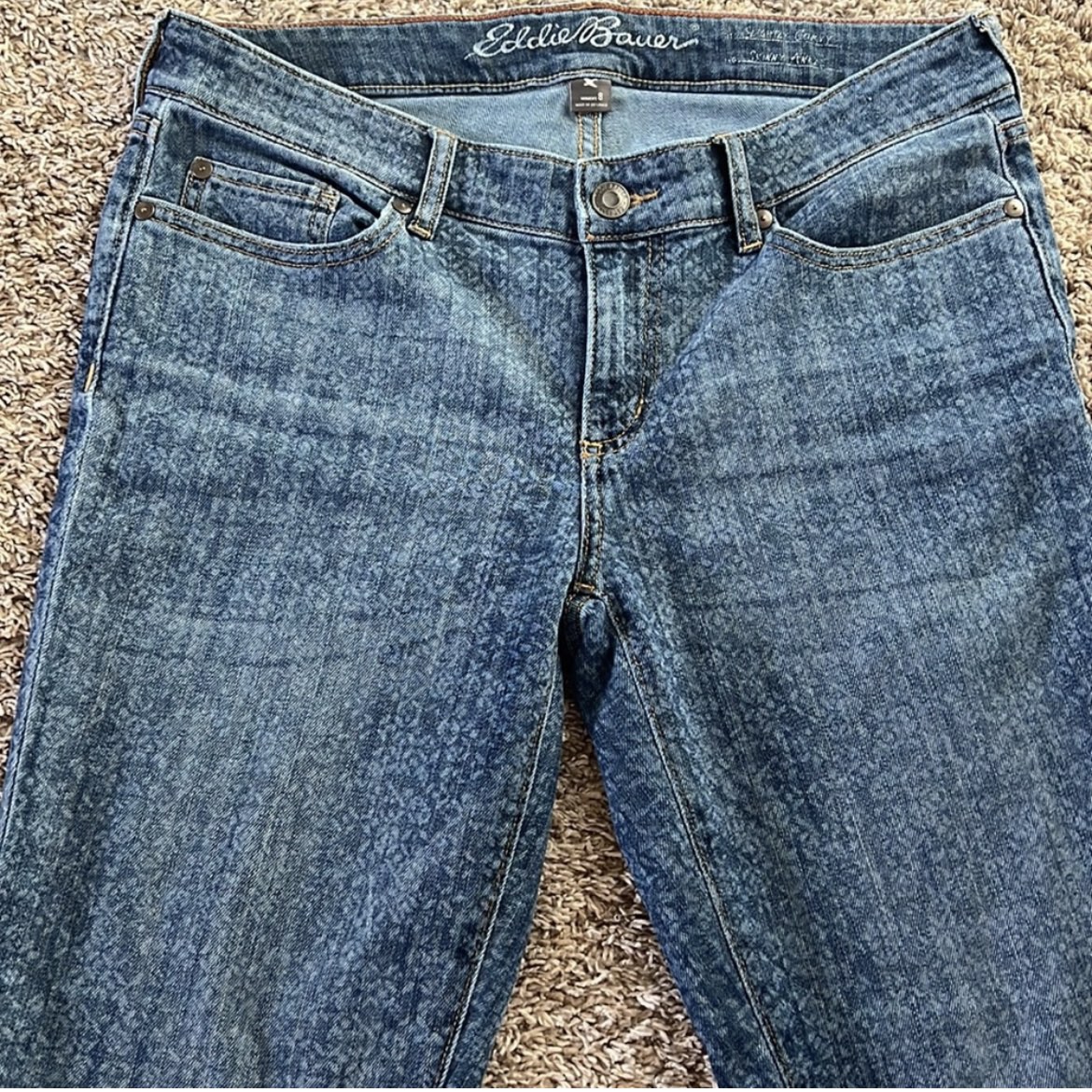 Eddie Bauer ankle cut jeans image indicator(3)