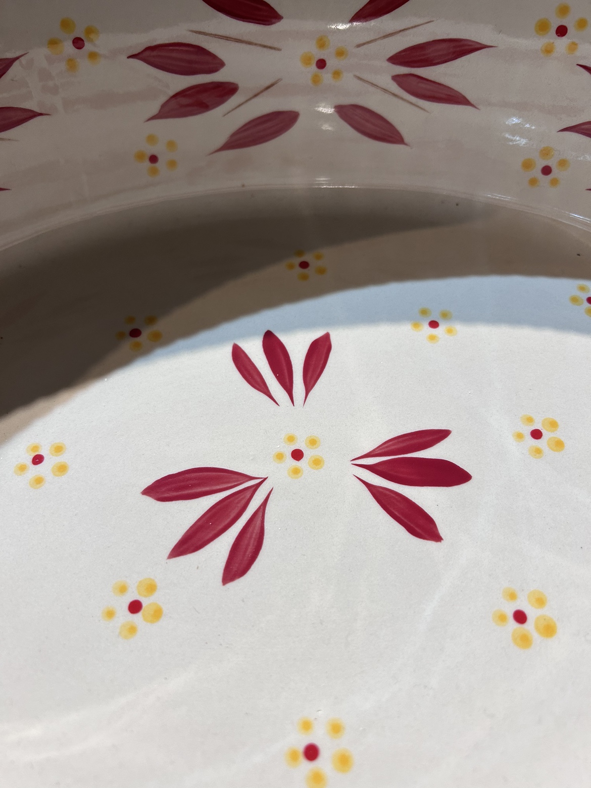 TEMP tations ceramic baking dish with woven straw trivet basket image indicator(6)