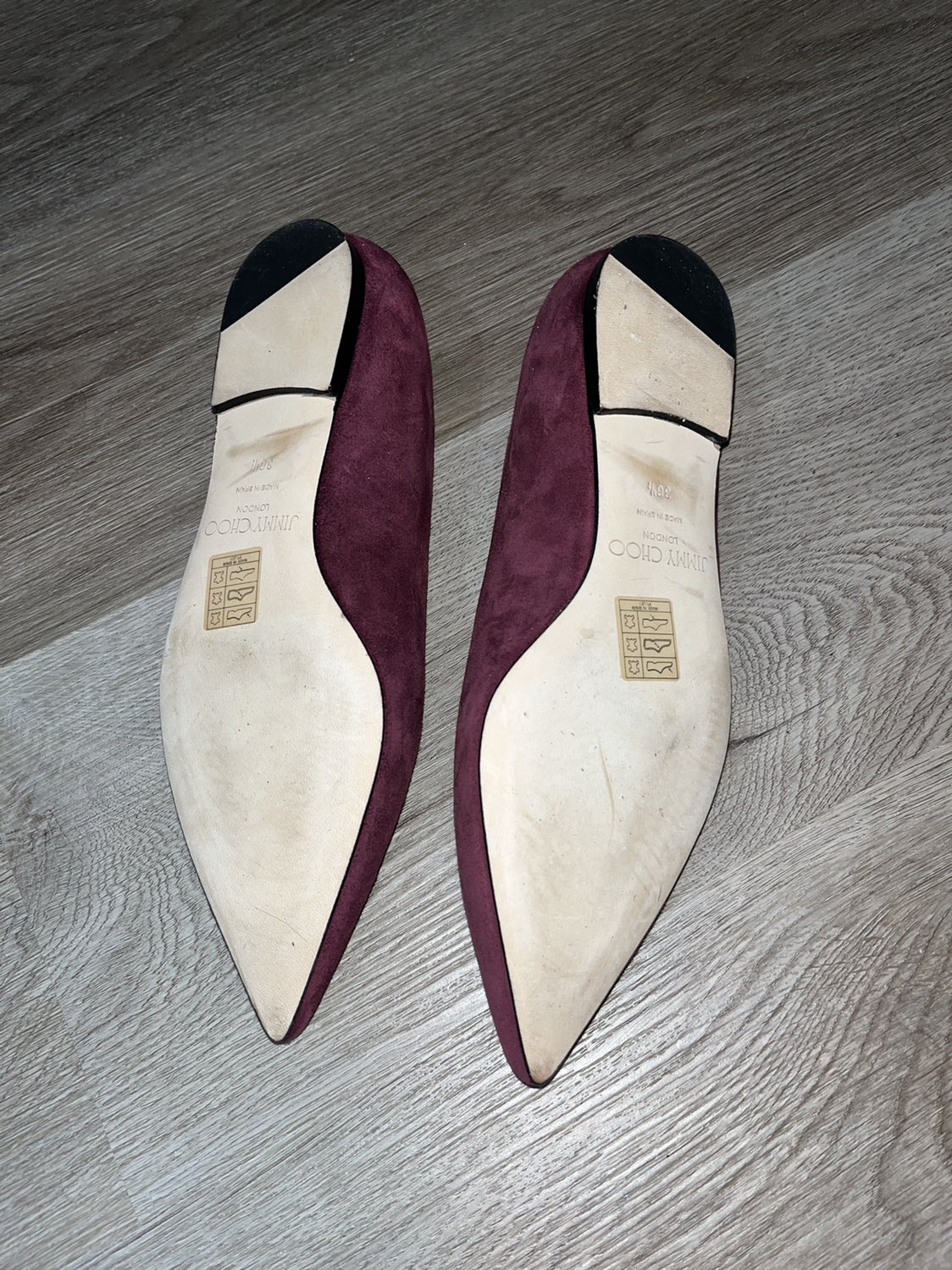 Jimmy Choo Flat Shoes 36.5 - photo 2