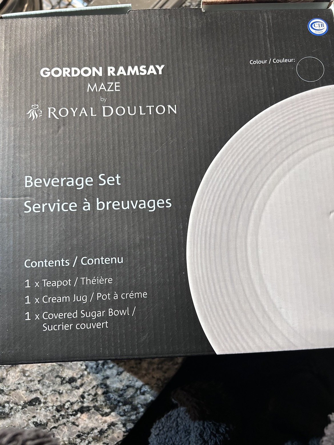 Powder blue MAZE Gordon Ramsay Tea set image indicator(4)