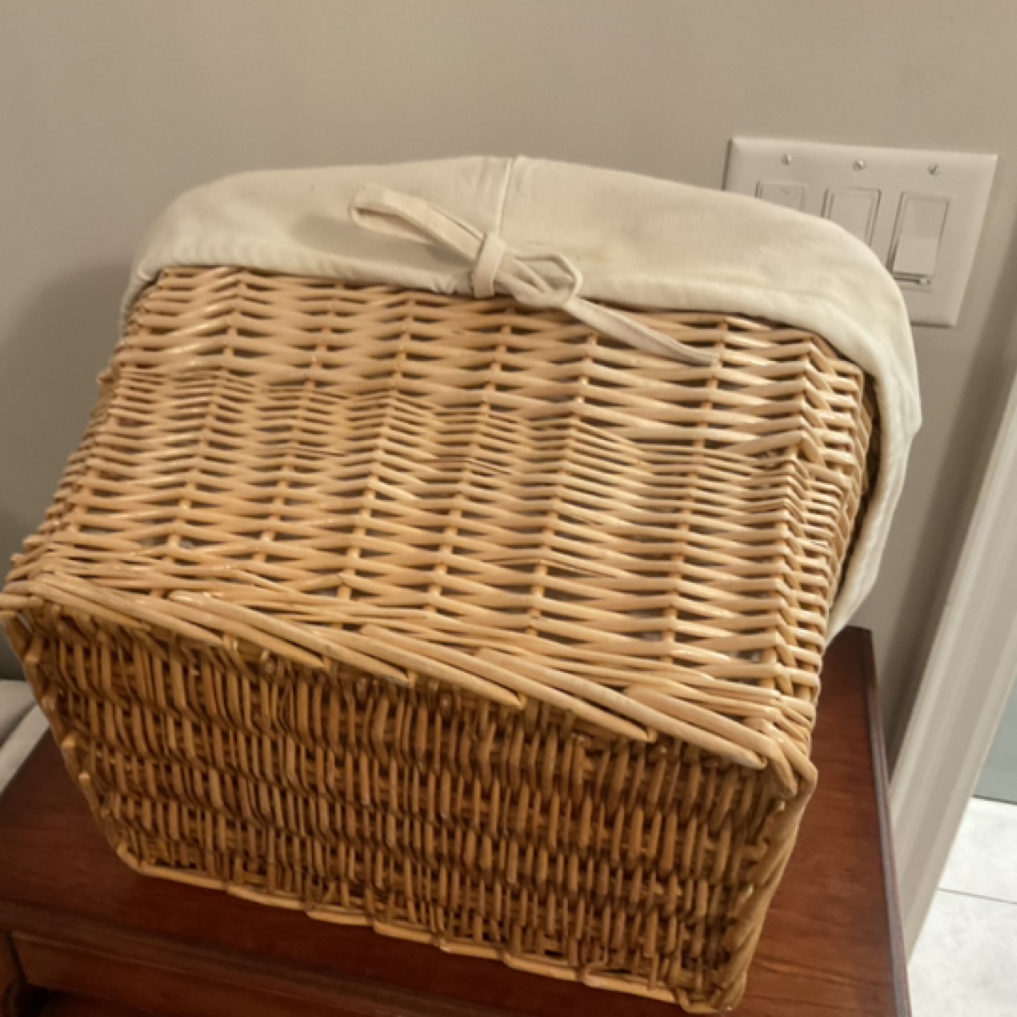 ⭐️ Beautiful Laundry Wicker Basket - photo 4